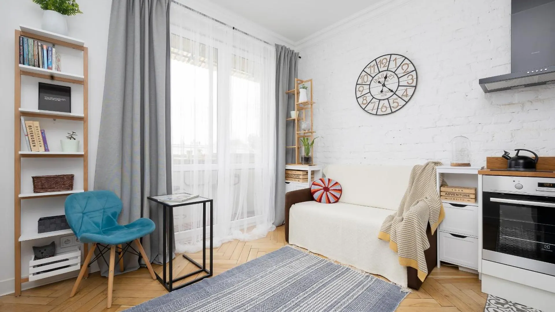 Beautiful & Modern Studio Apartment With Balcony In Warsaw\'S Wola By Noclegi Renters location